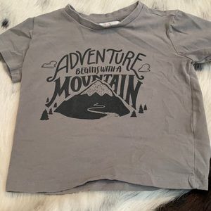 Adventure begins with a mountain